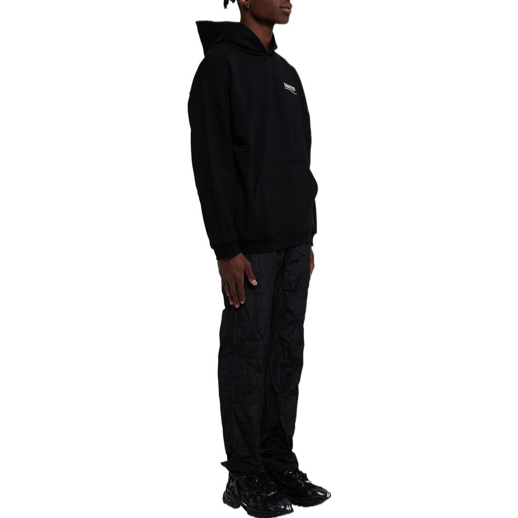 Balenciaga Political Campaign Logo Popover Hoodie 600583TKVI91070