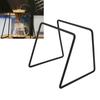 Metal Coffee Filter Cup Holder Pour Over Coffee Filter Dripper Stand Filter Paper Holder Set