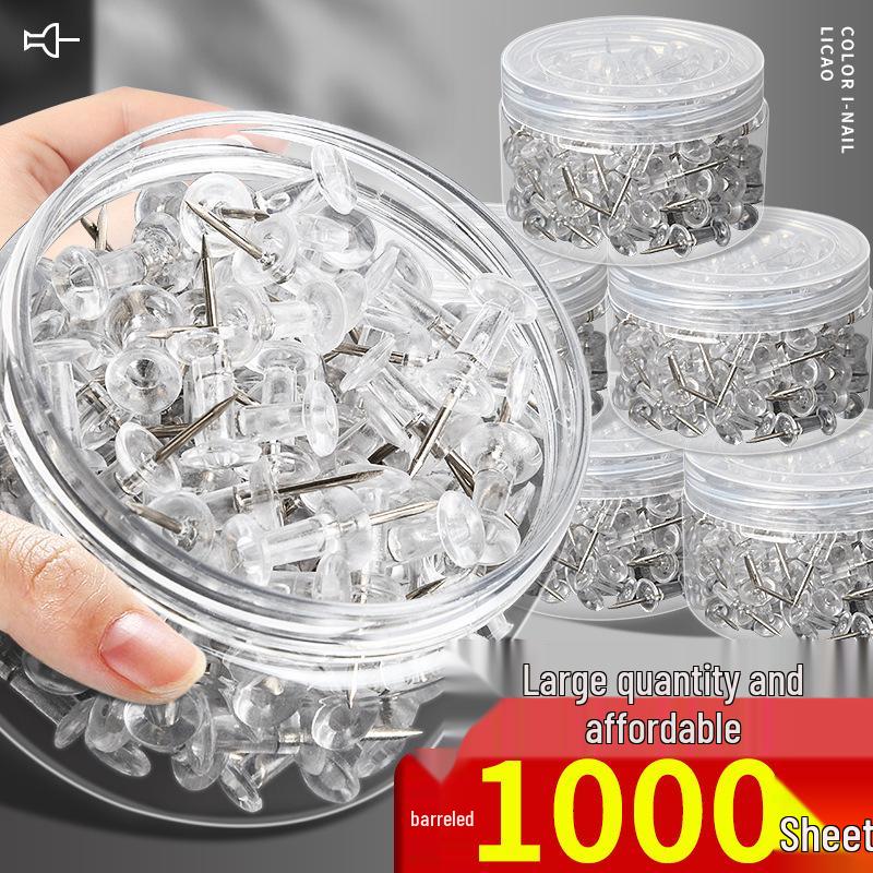 Набор прозрачных кнопок из нержавеющей стали с бесплатной доставкой 1 pack - 100 pieces