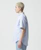 AVIREX DAILY BASIC OXFORD B.D S/S SHIRT men's 2XL 113 light blue 783-3923004