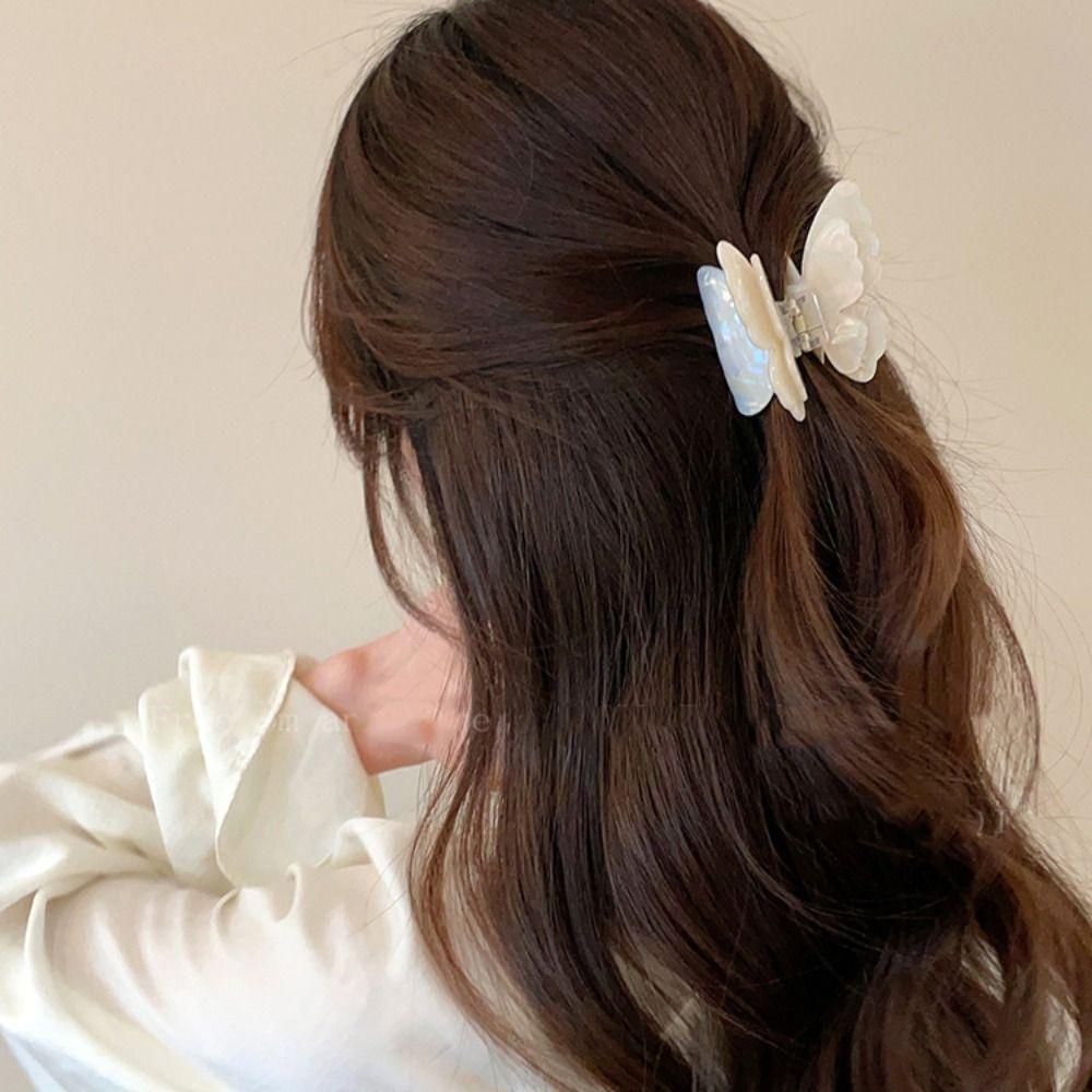Essigsäureacetat Schmetterling Haarspange Elf Großer Haifischclip Kreativer Schmetterling Haarclip Täglich