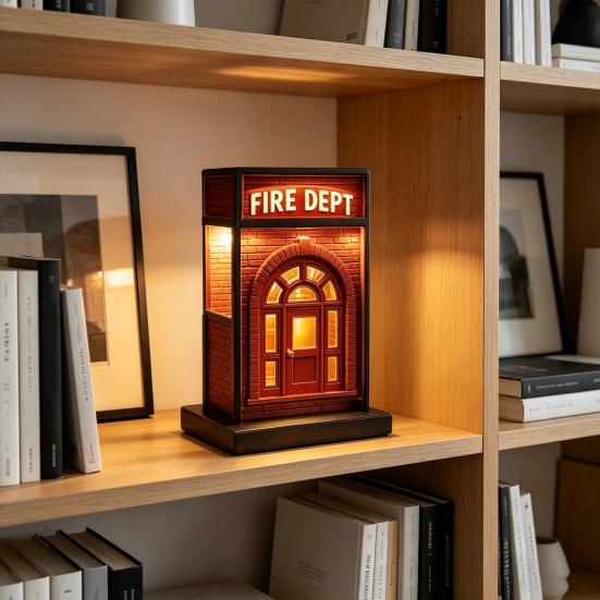 Vintage Lamp Retro Miniature Table Lamp with Warm Led Glow USB