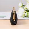 Secure Closure PU Buckle Coin Purse Large Capacity Lipstick Storage Bag  Evening Out