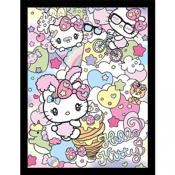 Hello Kitty Harajuko Framed Poster