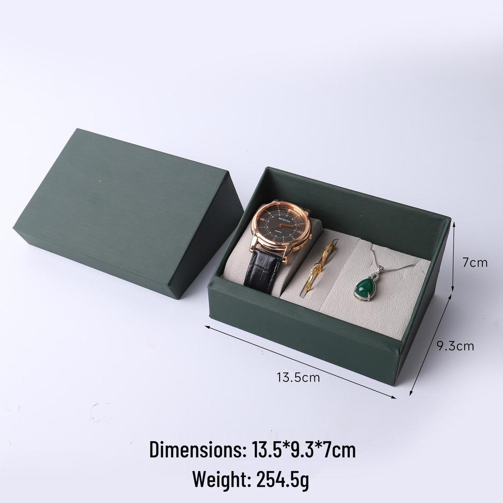 PU Watch Box: Flip-Top Display & Storage for a High-End Feel