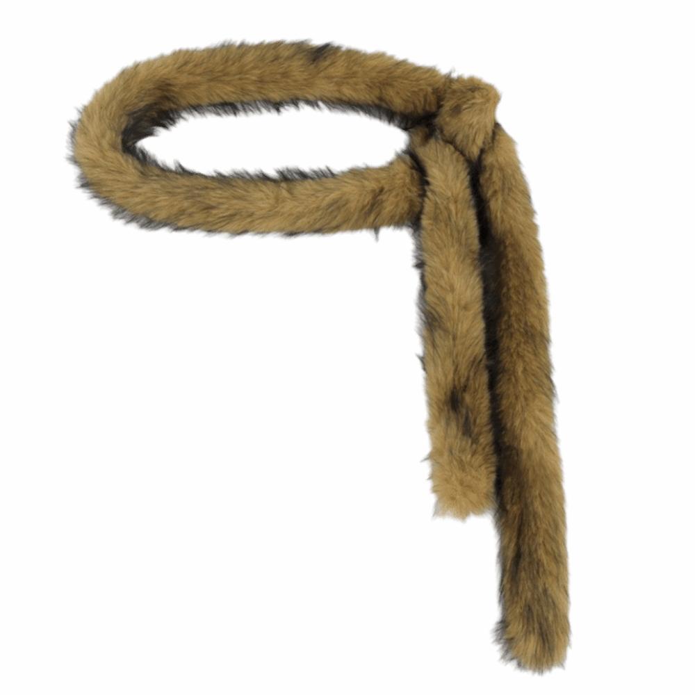 Y2K Faux Fur Leg Warmers Super Soft Fuzzy Boot Cuffs Fashion Faux Furry Belt Halloween Party