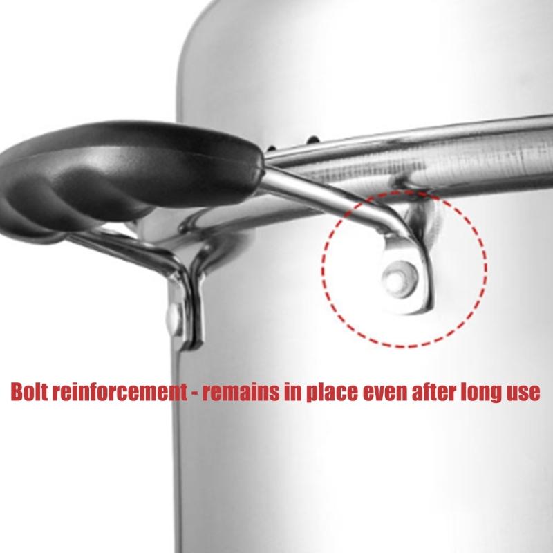 Multi Layer Steamer Steaming Pot Thickened Stainless Steel Construction Cookware with Steam Rack Kitchen Accessories