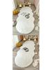 Thickened Rabbit Fur Cow Print Carpet - Animal Skin Pattern for Living Room, Bedroom, or Bay Window