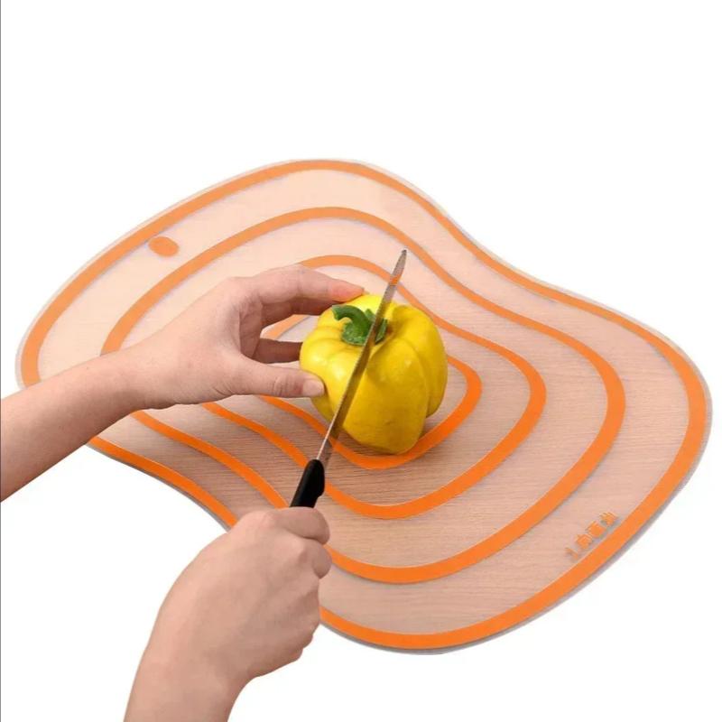 Hot sale Kitchen Chopping Block Cutting Board Non - slip Frosted Antibacteria Plastic Kitchen Gadgets Tool Fruit Vegetable Meat
