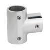 Boat 22/25/30/32mm 90 degree 316 Stainless Steel Tees Marine 3-way Handrail Fittings Tube Pipe Connector Marine Hardware 3