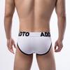 Men's 3D Cut Color-Block Triangle Underwear with Large Pouch & Wide Waistband