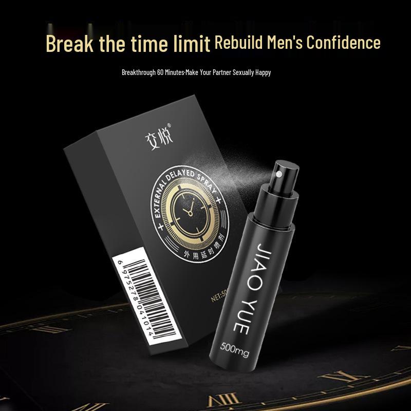 Jiaoyue Unisex Delay Spray for Enhanced Foreplay and Long-lasting Performance