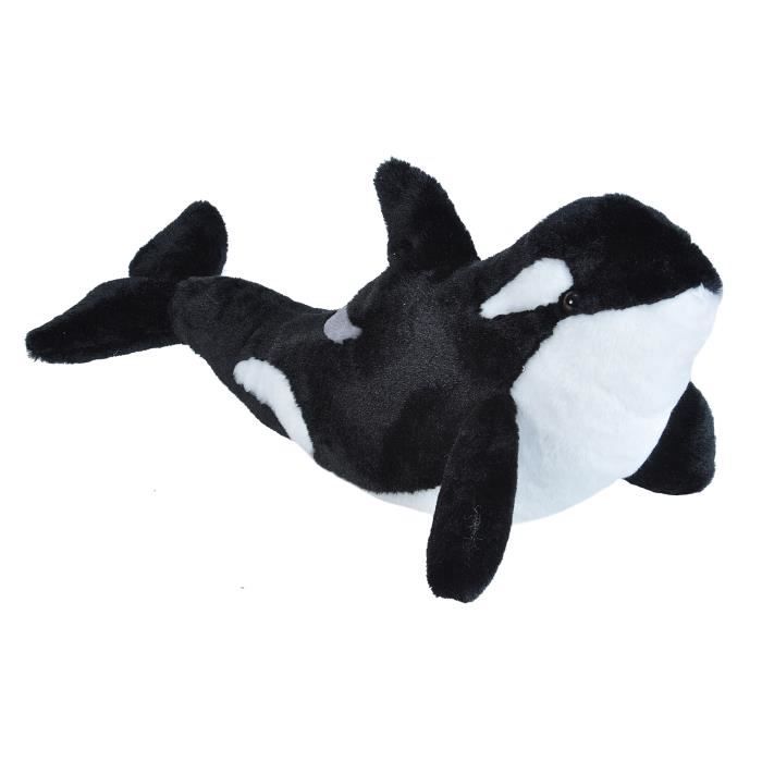 Peluche - WILD REPUBLIC - Orca junior 38 cm - Noir - Mixte - Intérieur