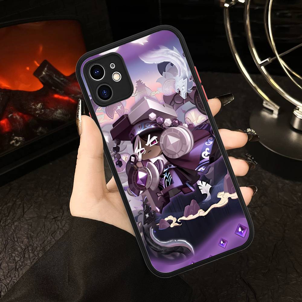 Cookie Run Kingdom Phone Case For IPhone 16 15 14 Plus 15 13 12 11 Pro Max X XS MAX Matte Cover