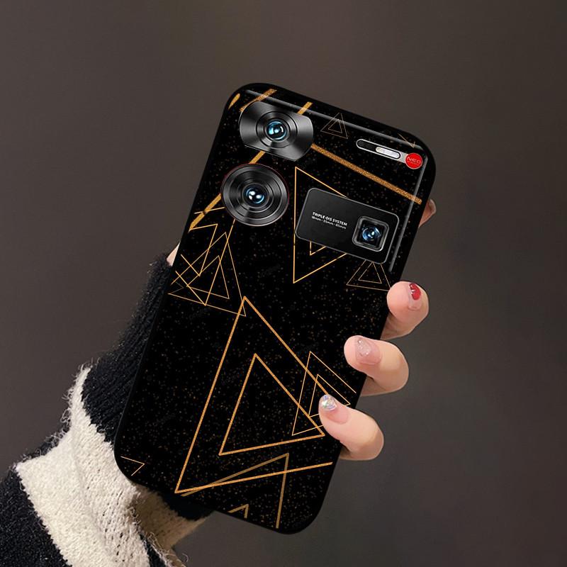 For nubia Z60 Ultra Cover Flower TPU Silicon Back Soft Case Funda For ZTE nubia Z60 Ultra Bumper Coque Z60Ultra Z 60 Ultra