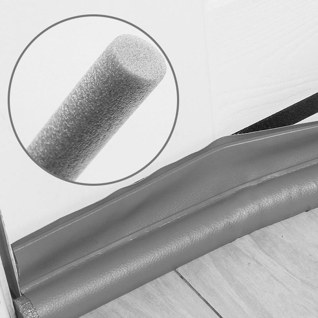 Door Draft Stopper 96x8x3cm Under Door Draft Noise Blocker Window Breeze Blocker Adjustable Door Sweeps Draft Seal Window Sealer