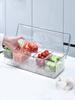 Ice Chilled Condiment Caddy with Lid Serving Platters with 5 Removable Compartments for Party Supplies & Bar Accessories