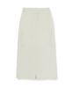 Emelbi Women'S Gorpcore Shirred Cargo Long Skirt Bos (D.Cream)