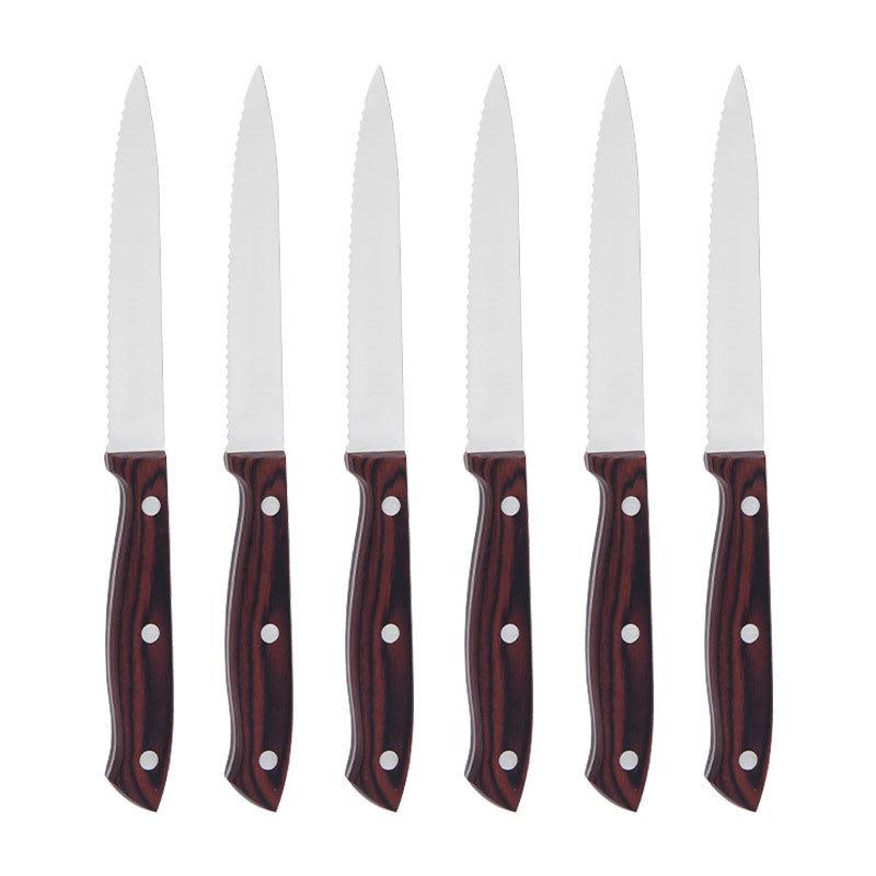 Western Master-Level Stainless Steel Steak Knives