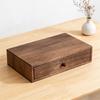 Elegante Holz-Arbeitsplatten-Organizer mit Trennwänden für Küche und Bad