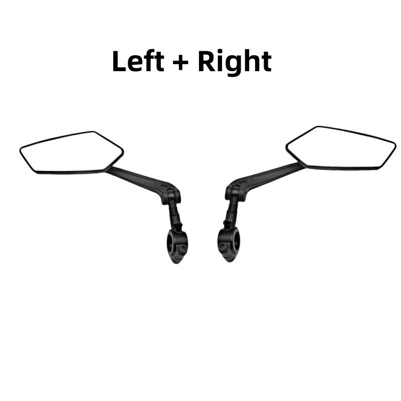 Universelle Fahrradlenker-Spiegel - HD Weitwinkel & 360° drehbar für unübertroffene Sichtbarkeit - Langlebiges Sicherheitsglas für Fahrräder