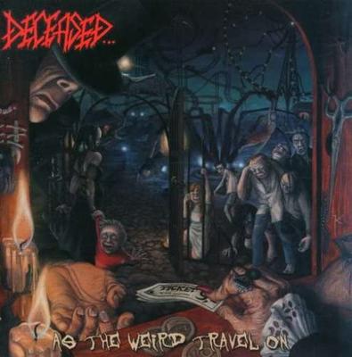 CD DECEASED - As the Weird Travel On  THOR018 Japan Rock Used