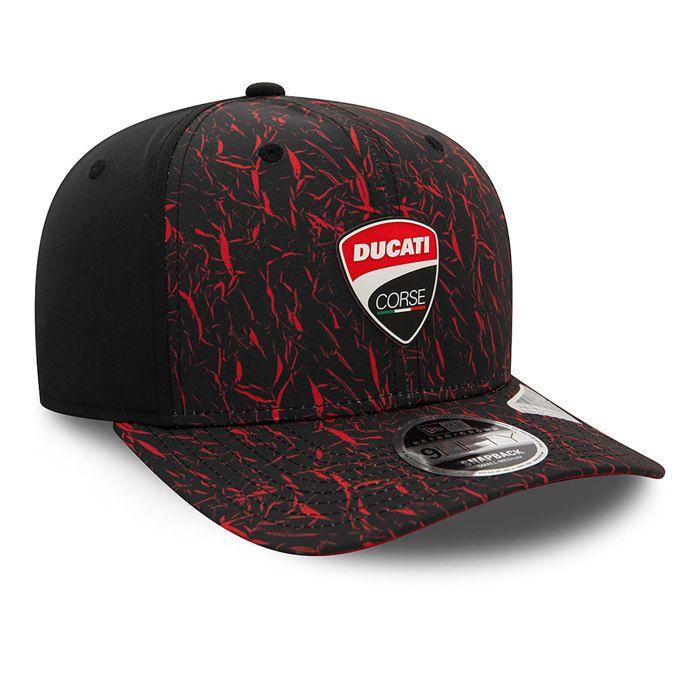 Casquette - New Era - 9FIFTY - Ducati Motor Logo - Noir - Polyester - Mixte