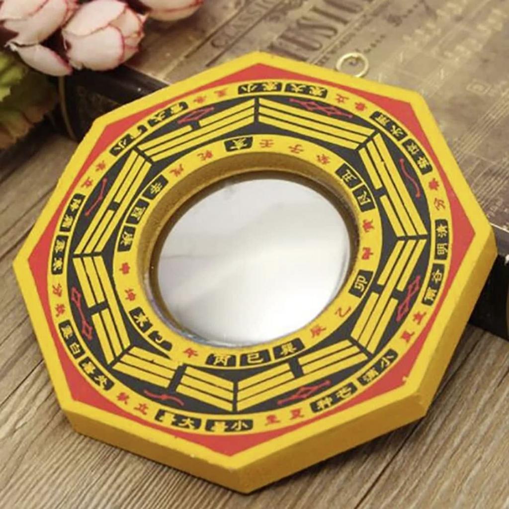 [AiO JAPAN] Octagonal Mirror, Bagua Mirror -Version 2- Concave Mirror, Gift, Small Gift, Present