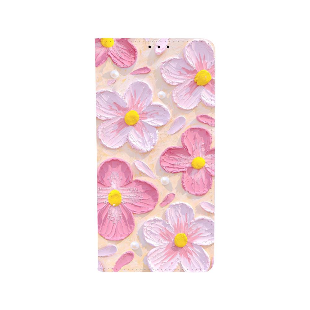 Sharp Aquos R10/R9 Flip Phone Case with Creative Pattern - Leather Slot Design Sharp Aquos R9 Pro