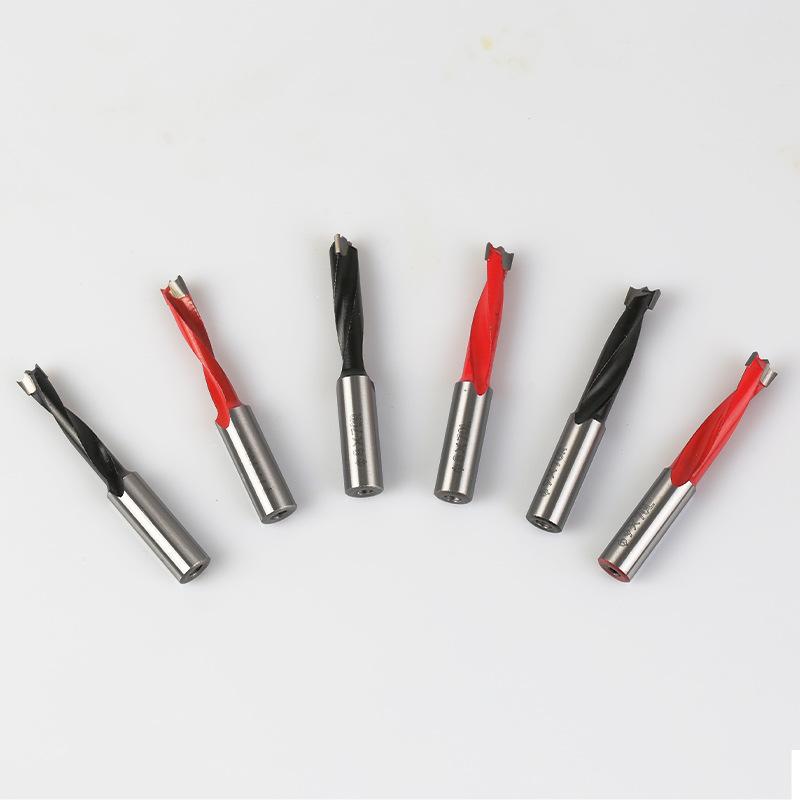 Woodworking Machinery Row Drilling Forward Reverse Alloy Woodworking Drill Bit Hole Opener 3-In-1 Hinge Tungsten Steel Drill Bit