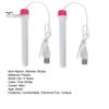 2Pcs USB Heating Rods Safe Warm Stimulation Convenient Unique Warmer Sticks for Men's Masturbation Cup