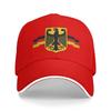 Personalized GerUnisex Eagle On Shield Baseball Cap Outdoor Women Unisexs Adjustable GerUnisexy Flag Dad Hat Autumn