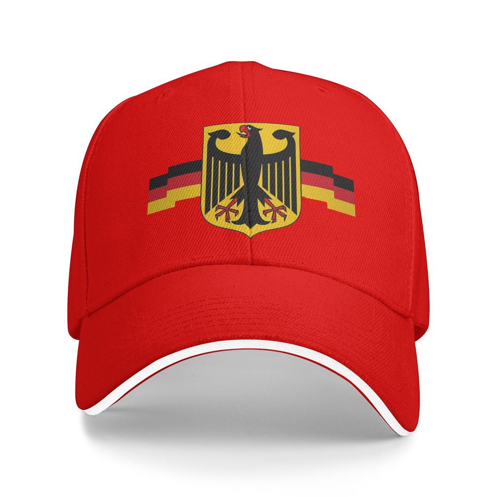 Personalized GerUnisex Eagle On Shield Baseball Cap Outdoor Women Unisexs Adjustable GerUnisexy Flag Dad Hat Autumn