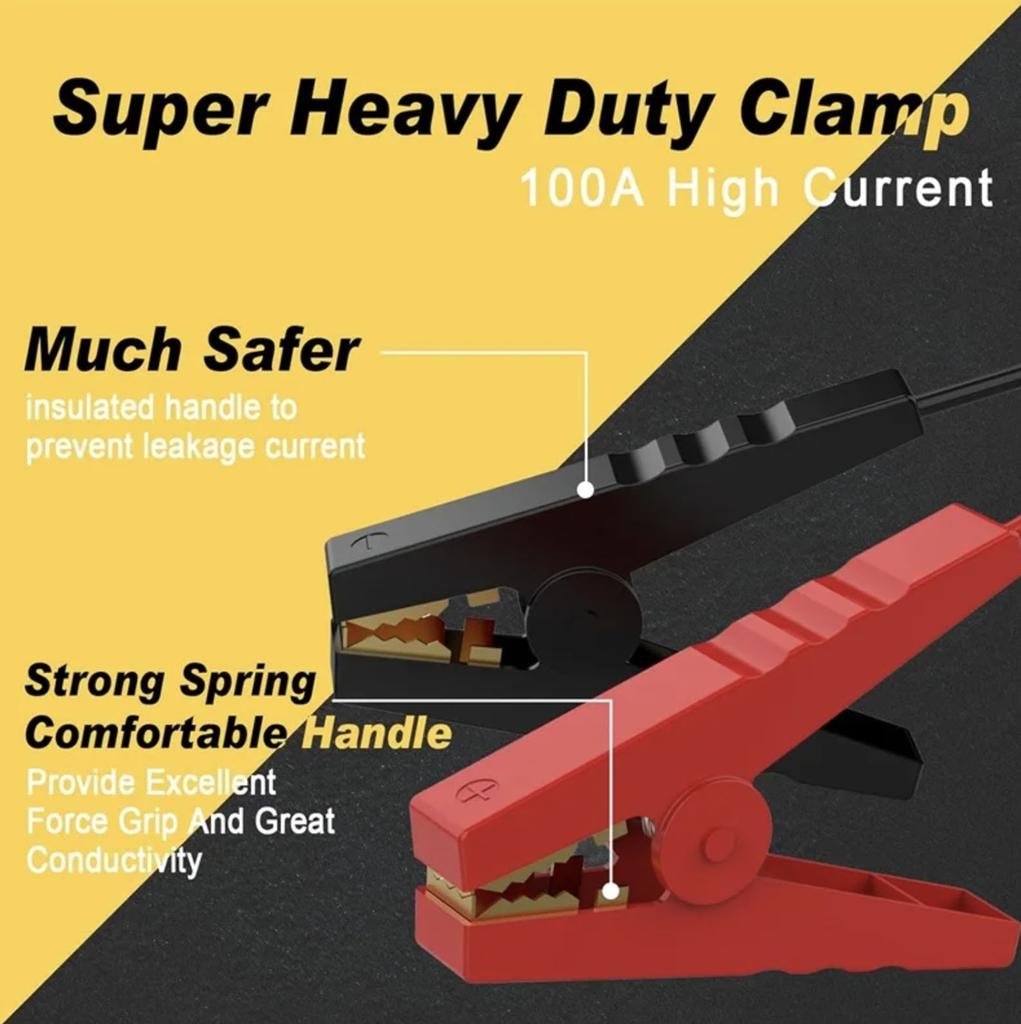 Hot Automotive Booster Jump Starter para Makita 18 V Li-ion Bateria 8 Gauge 6,5 Ft Cabos de ignição de bateria de carro Kits de energia de emergência