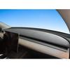 Suede Leather Dashmat Car Dashboard Cover Pad Dash Mat SunShade Carpet Accessories For Tesla Model 3 Model Y 2017-2025 2025 2025