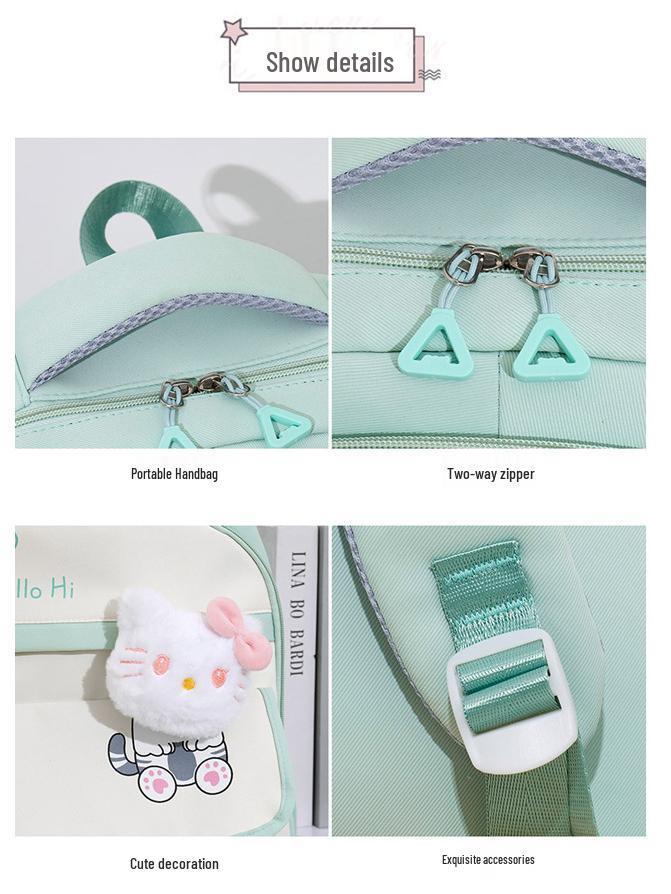 Modischer Cartoon-Rucksack - Großes Fassungsvermögen, Leichtgewicht, Unisex, für Grund- und Mittelschüler, Bestseller Dekompressionsdesign.