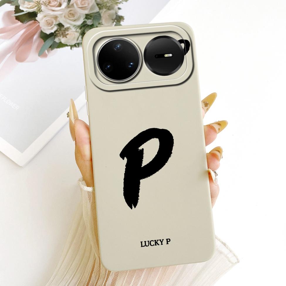 For Huawei Nova 15 Pro Case Cover Aesthetic Luxury A-Z Letters Cool Crown Silicone Phone Case For Huawei Nova 15Pro KLE-AL00U