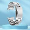18 20 22 24mm 316L Stainless Steel Curved End Watch Strap Wrist Band Bracelet Folding Buckle Watch Accessories with Tool