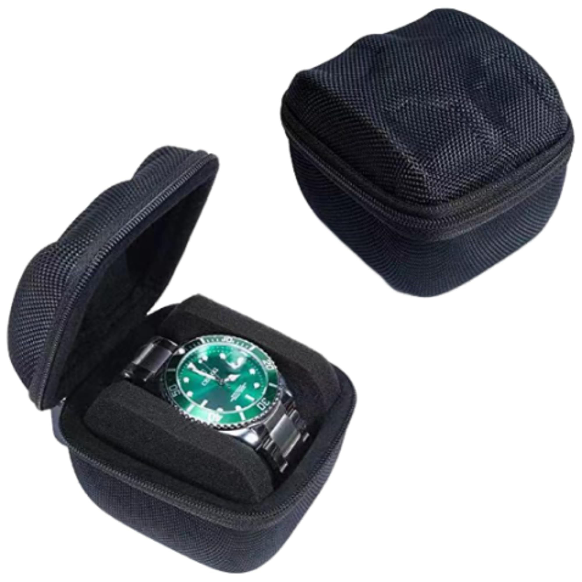 

Футляр для хранения часов Merrytime, Футляр для часов, Футляр для переноски часов, Для путешествий, Деловых поездок, Твердый защитный чехол, Верхний сейф, Портативный, С подзаводом