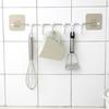 Kreative selbstklebende Badezimmer- und Küchentür-Rückseitenaufhänger, Wandhalterung, Hakenhalter