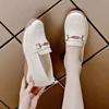 Thick-soled White Shoes, New Autumn Non-slip Soft-soled, Light and Comfortable Casual Single Shoes for Women