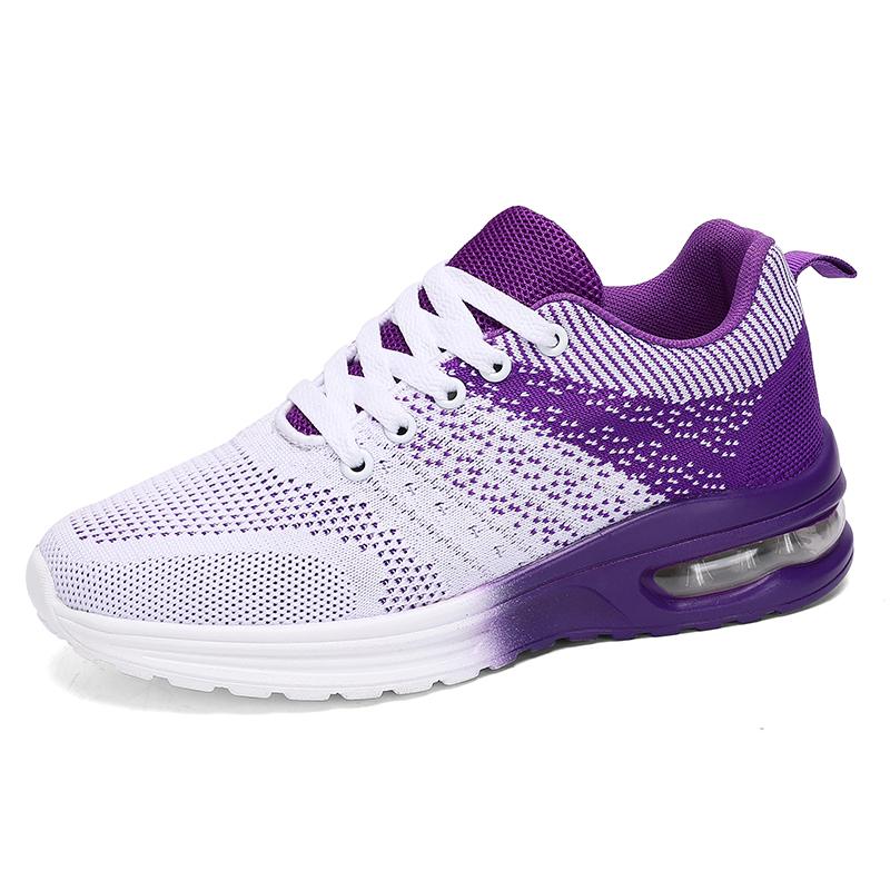 Women Running Shoes Womens Fashion Air Cushion Sneaker Mesh Breathable Tennis Sport Shoes