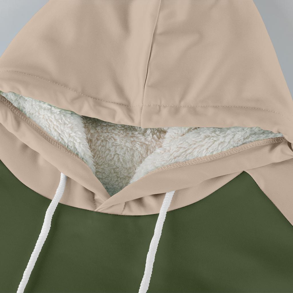 Men's Casual Long-Sleeve Fleece Hoodie With Pockets