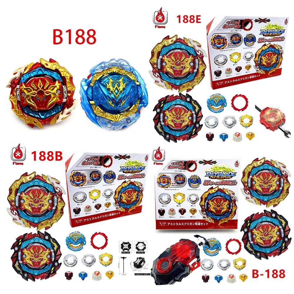 Beyblade Burst B-188 Astral Spriggan Cyclone Belial Exkluzivní Spouštěč Spark Ruler Pro Vysokoenergetické Bitvy
