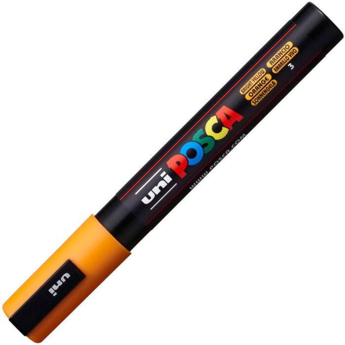 Marqueur - POSCA - Pointe Conique Moyenne - Orange - Opaque - 1,8 - 2,5 mm