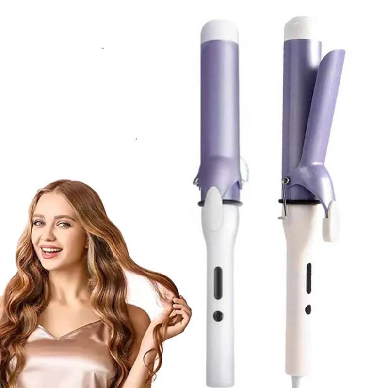 Professional Electric Barrel Curling Wand 40mm Hair Curler Adjustable Heat Fast Heating Portable For Hair Waver Curler Flat Iron