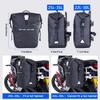 WILD HEART Motorcycle Side Bags with TPU Waterproof Side Side Hanging Bags for Motorcycle Suitable for Motorcycles with Aluminum Alloy Side Frames