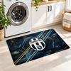 Flannel Kitchen Mat Juventus FC Soft Area Rug Non Slip Floor Carpet Home Decoration