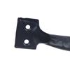 2Pcs Door Handle+8Pcs Screws Iron Door Handle Gate Handle Pull For Sliding Barn Doors Gates Garages Sheds Window Pulls Knob