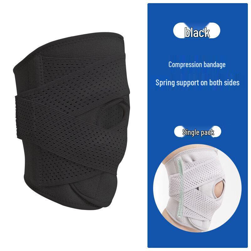 Longchan Unisex Sports Knee Brace with Patella Strap